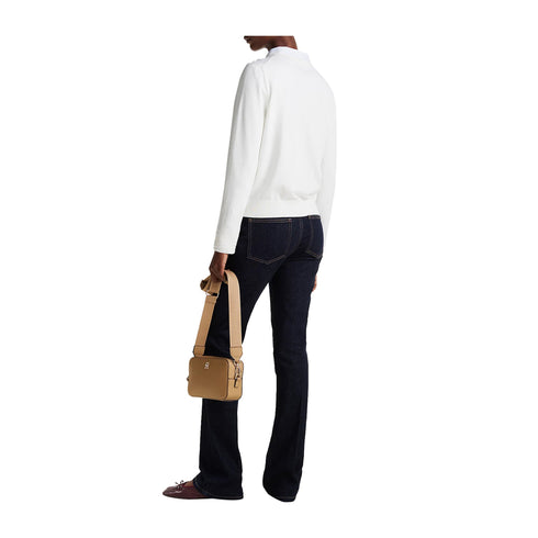 Tommy Hilfiger Cardigan Cardigan Donna a V in cotone S P25 - TOMMY HILFIGERWW42370 - YBL - S - Francavilla Moda